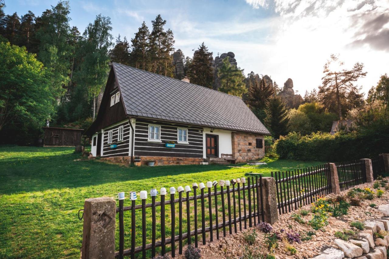 Adršpach chalupa Exterior foto